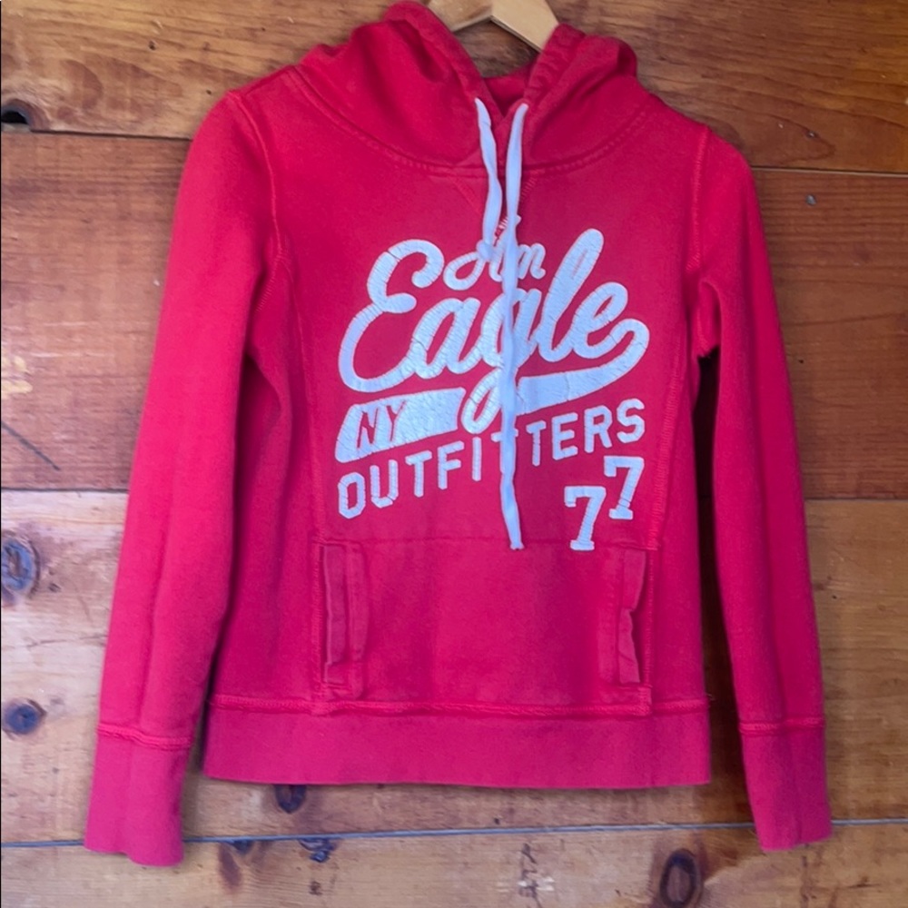 American Eagle outfitters red hoodie
